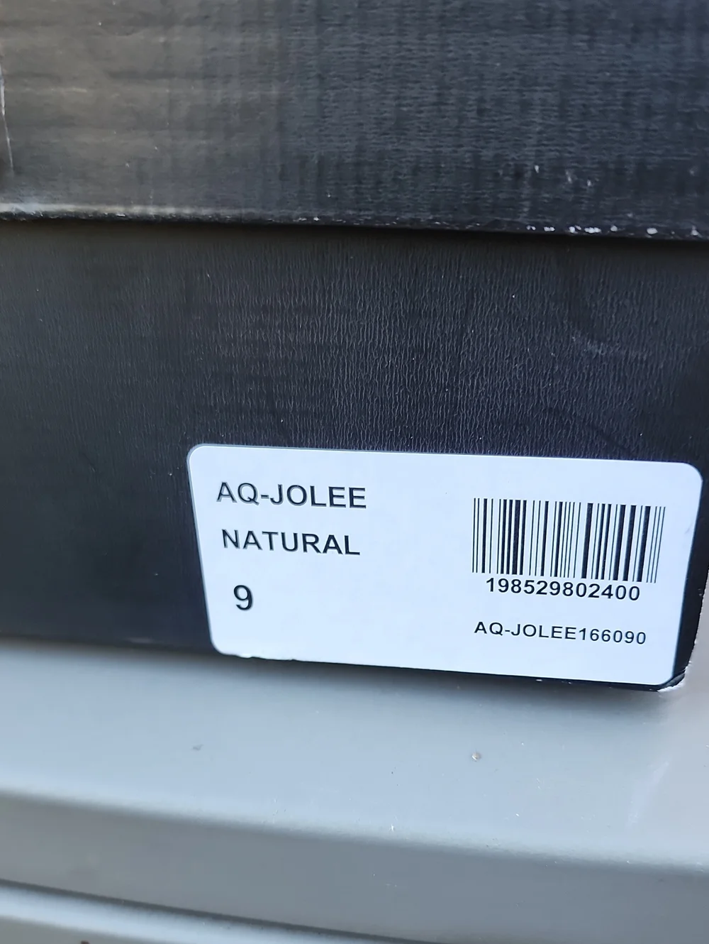 New Aqua AQ-Jolee Mary Jane Espadrille Flats in Brown, Sz. 9